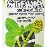 Stévie cukrová-sladká tráva 40g Stevia rebaudiana Bertoni folium cons.